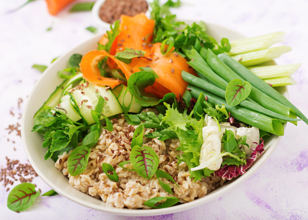 Oat With Vegetables